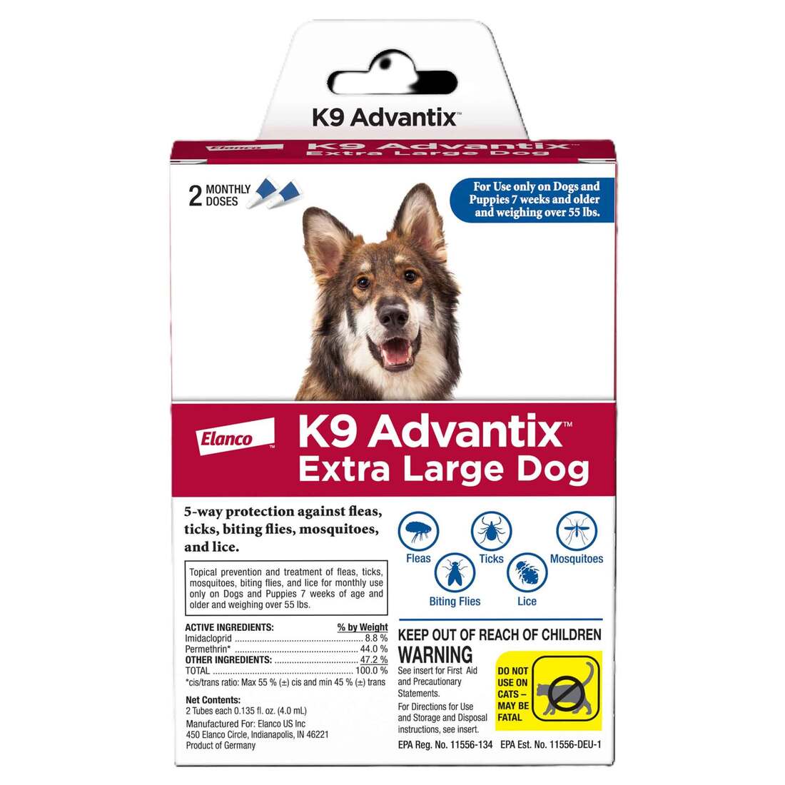 K9 Advantix Flea, Tick, and Mosquito Topical - Image 3