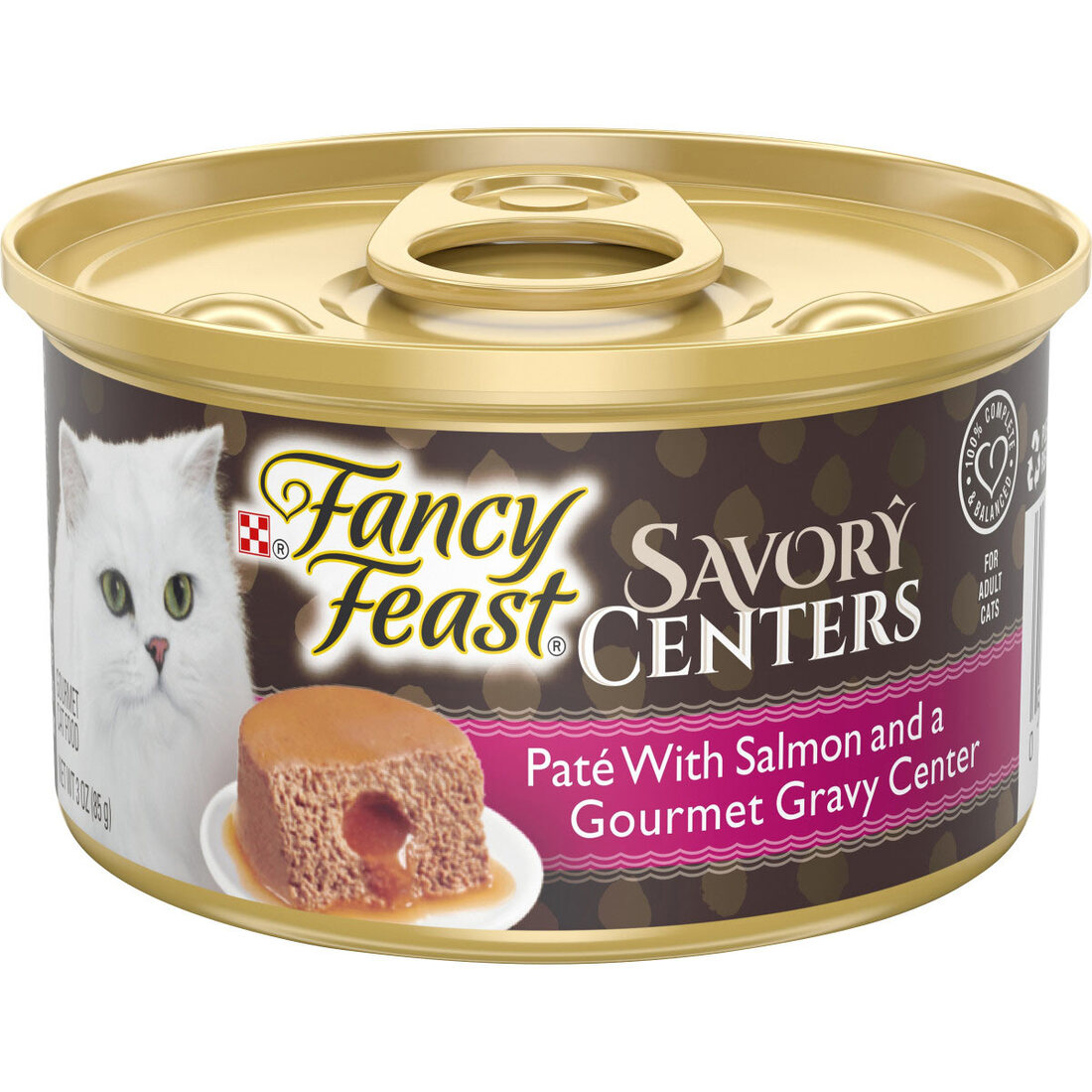 Purina Fancy Feast Pate Wet Cat Food, Savory Centers Pate - Image 3
