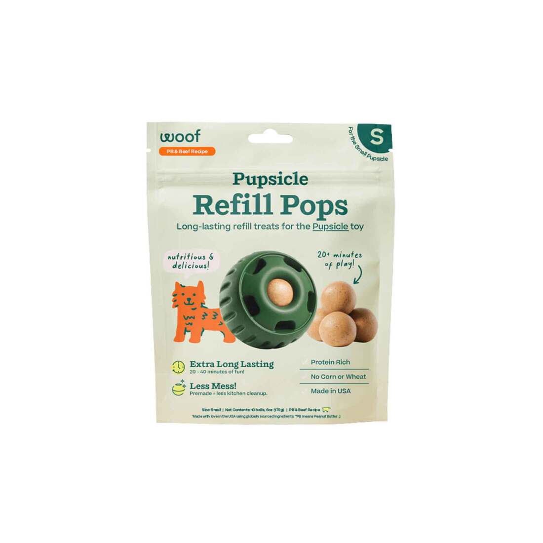 Woof Pupsicle Refill Pops Dog Treat - Image 3