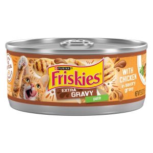 Purina Friskies Extra Gravy Pate, Adult Wet Cat Food