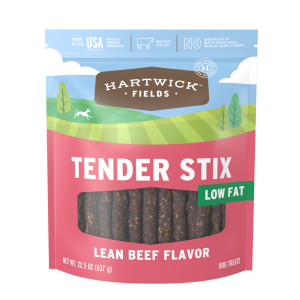 Hartwick Fields Tender Stix Lean Beef Flavor Dog Treats, 22.5 Ounces