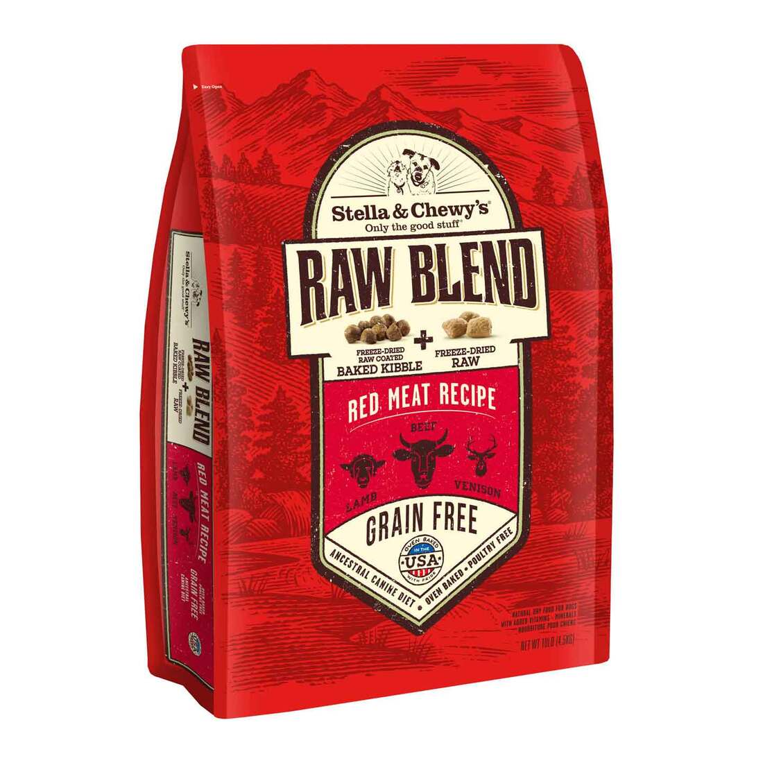 Stella & Chewy's Raw Blend Kibble Red Meat Dry Dog Food - Image 2