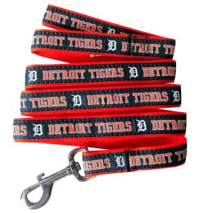 Pets First MLB Leash Detroit Tigers, Large