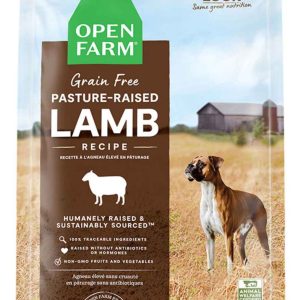 Open Farm Grain Free Kibble Dry Dog Food, Pasture Raised Lamb