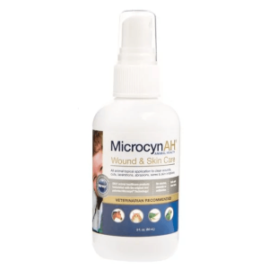 MicrocynAH Wound & Skin Care Pet Spray, 3 Ounces