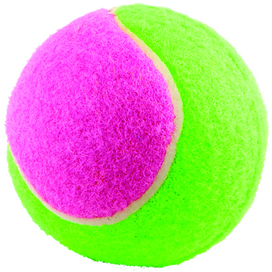Play On Dog Toy, Tennis Ball Assorted Colors - Image 3