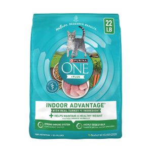 Purina ONE Natural, Low Fat, Weight Control, Indoor Dry Cat Food, +Plus Indoor Advantage