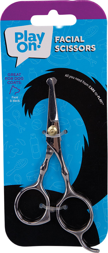 Play On Facial Dog Grooming Scissors