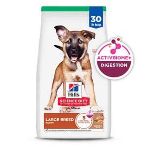 Hill's Science Diet Puppy Large Breed Dry Dog Food, Lamb Meal & Brown Rice Recipe, 30 Pound Bag