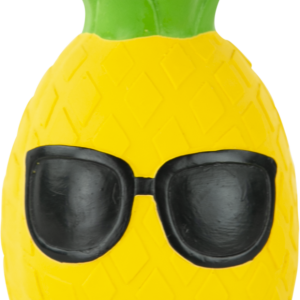 Play On Latex Pineapple Dog Toy