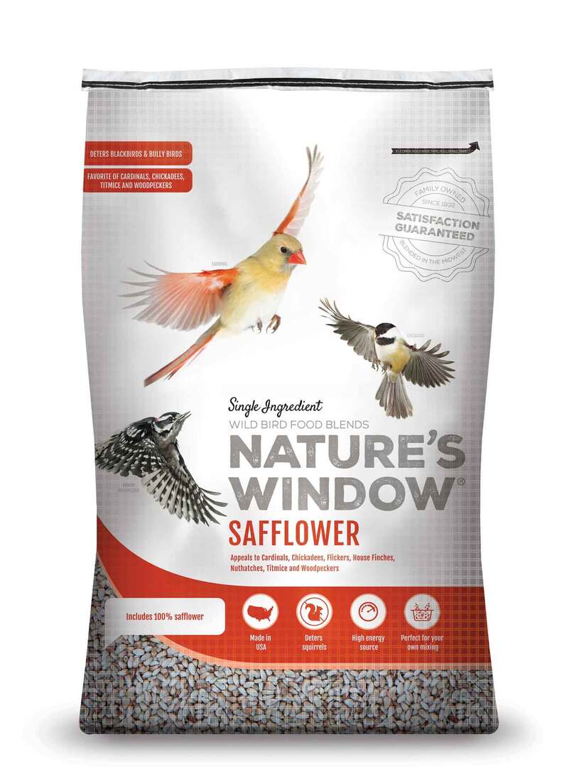 Nature's Window Safflower Wild Bird Food, 18 Pounds
