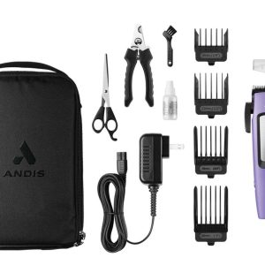 Andis Easy Clip Cordless II, Purple