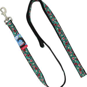Play On Puffy Dog Leash, Floral