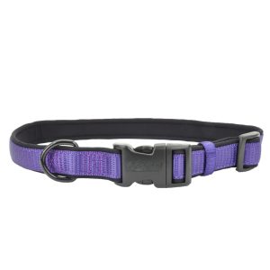 Coastal Comfort Purple Overlay On Black Collar