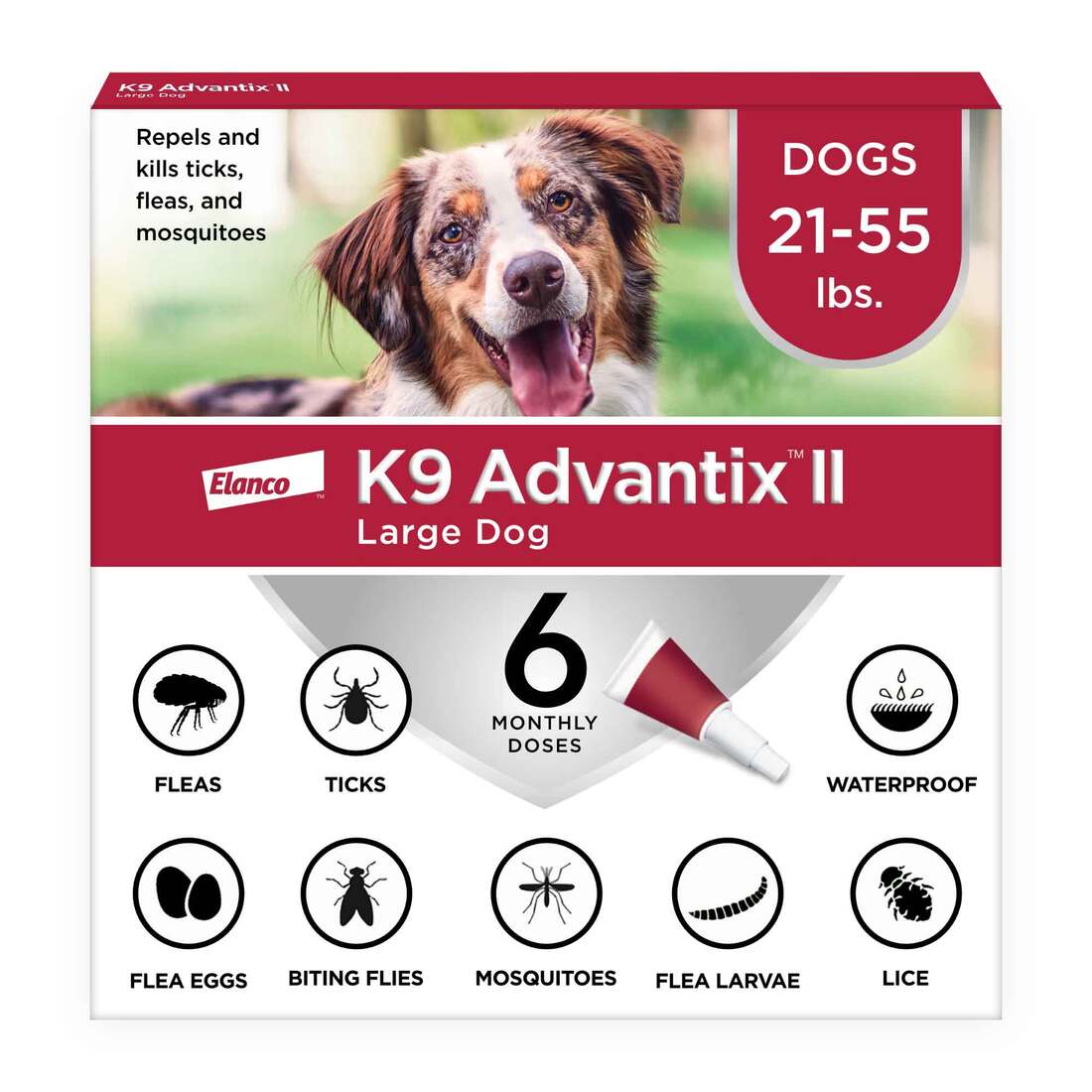 K9 Advantix II Flea Treatment Large Dog - Image 3