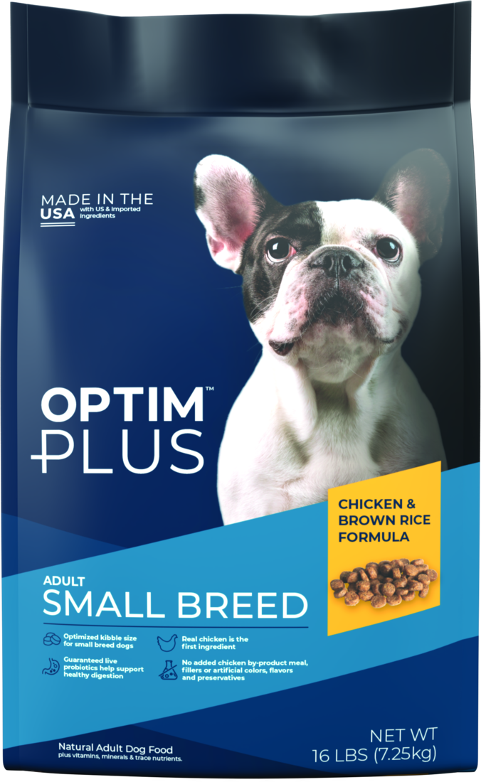 OptimPlus Adult Small Breed Chicken & Brown Rice Dry Dog Food
