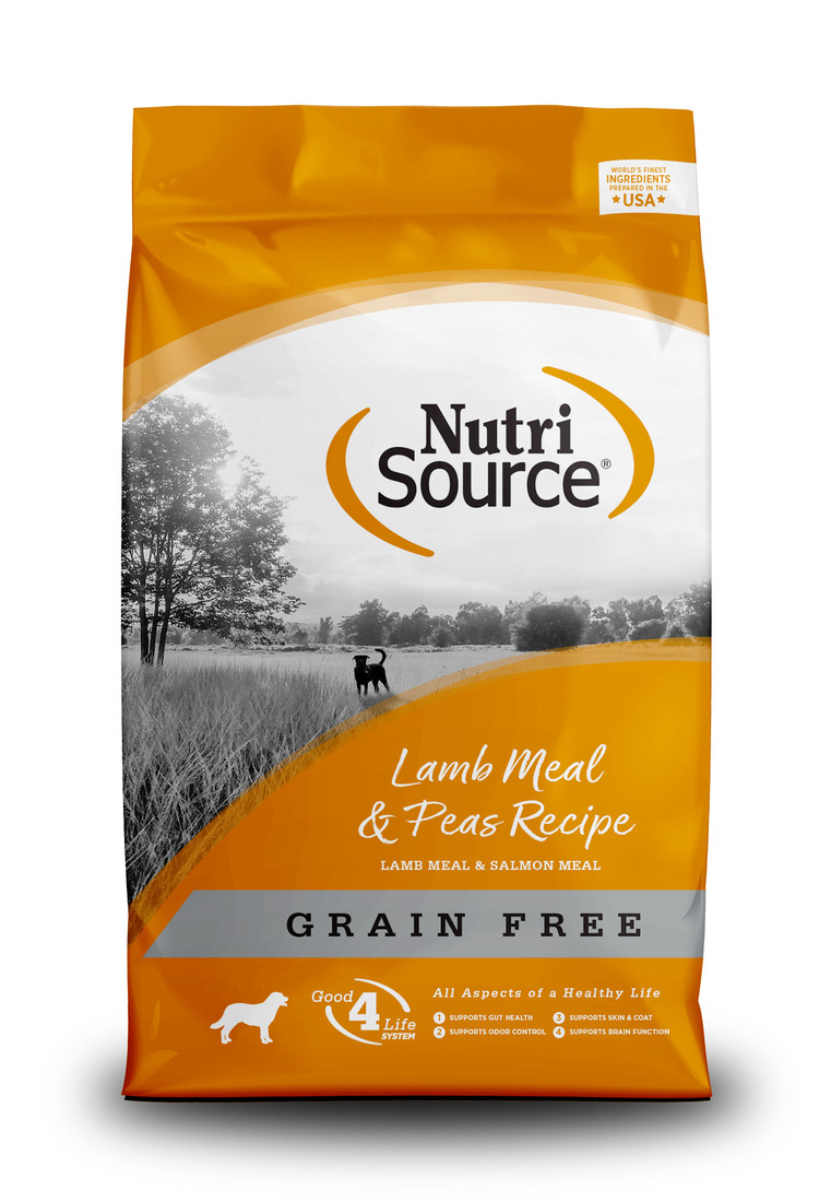 NutriSource Grain Free Dry Dog Food, Lamb, 26 Pounds