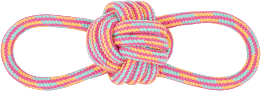 Play On Infinity Rope Ball Dog Toy, Assorted, 1 Each