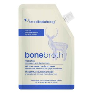 Smallbatch Dog Shelf Stable Wild-Caught Venison Bone Broth, 16 Ounces