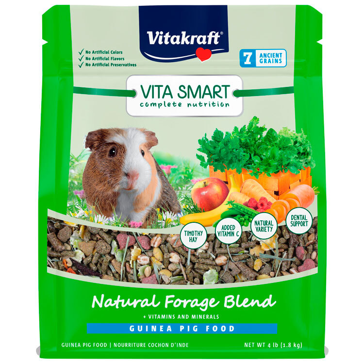 Vitakraft Vita Smart Guinea Pig Food, 4 Pounds