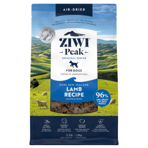 Ziwi Peak Air-Dried Dry Dog Food, Lamb Recipe, 2.2 Pounds