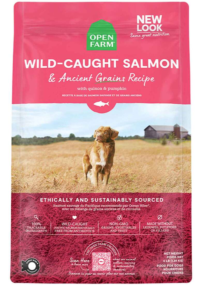 Open Farm Wild-Caught Salmon & Ancient Grains Recipe Dry Dog Food