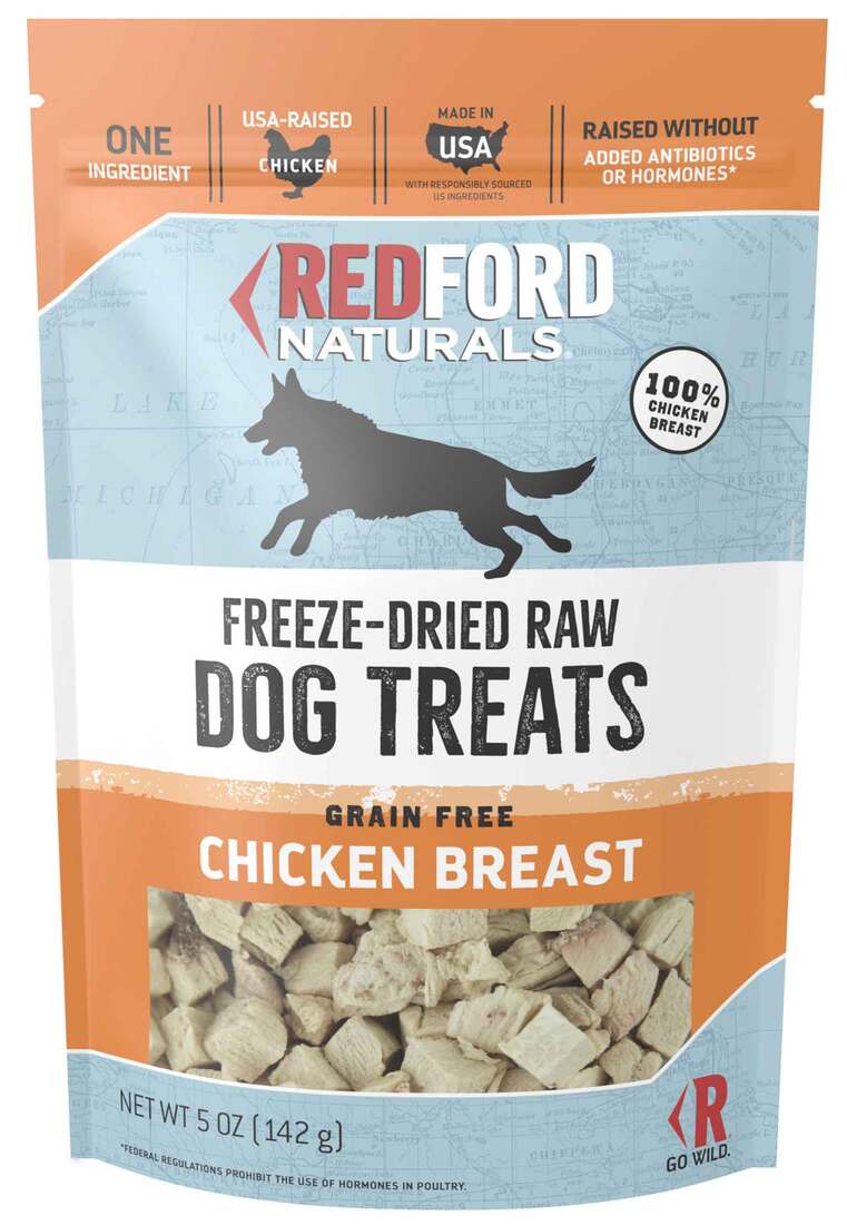 Redford Naturals Freeze-Dried Raw Grain Free Dog Treats, Chicken - Image 2