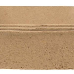 Kitty Sift Sustainable, Clean, Disposable Cat Litter Box, Large, Set of 3