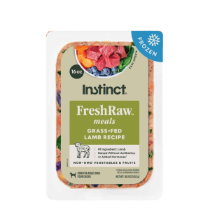 Instinct FreshRaw Meals Grass-Fed Lamb Recipe Dog Food